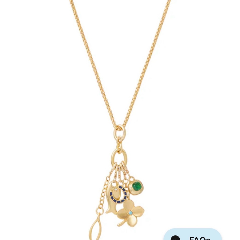Roxanne Assoulin Buona Fortuna Charm Pendant